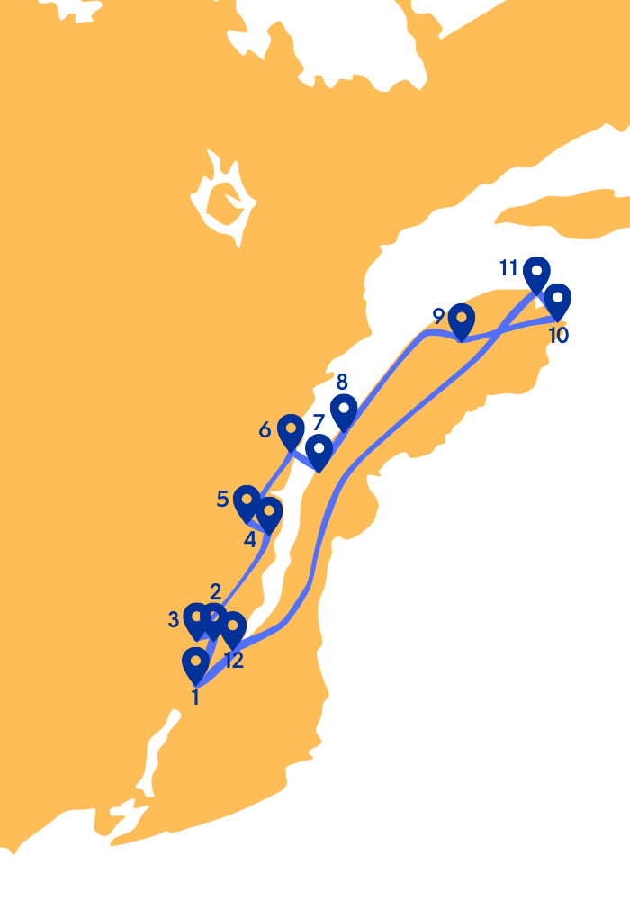 Notre itinéraire de 3 semaines de roadtrip au Québec, Canada - PandaManta - Blog voyage