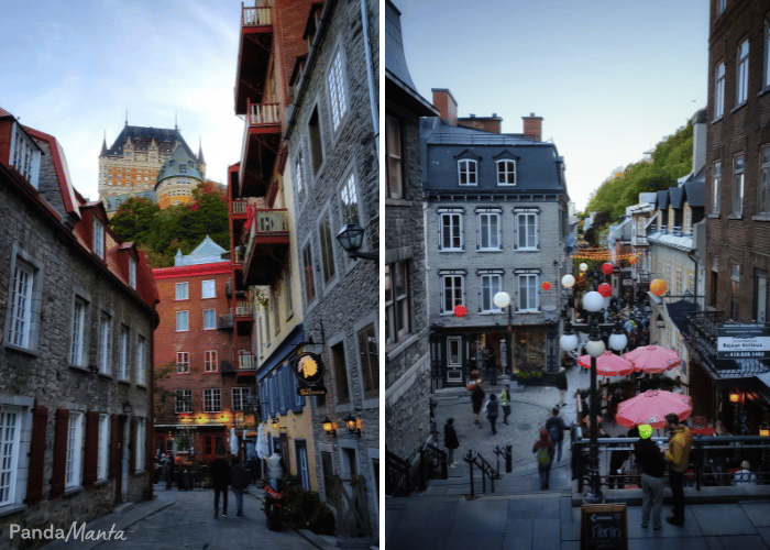 Ville de Québec - Itinéraire Québec, Canada - PandaManta - Blog voyage