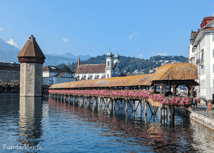 Lucerne - Pont de la Chapelle - Suisse - PandaManta Blog Voyage