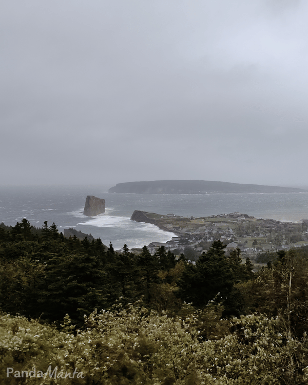 Roché Percé sous l'ouragan Fiona - Itinéraire Québec, Canada - PandaManta - Blog voyage