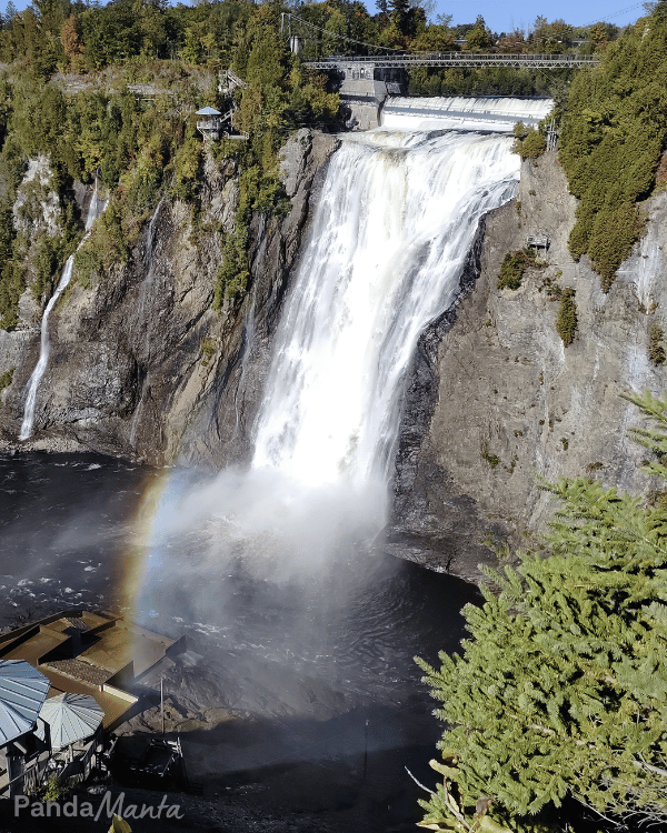 Chutes Montmorency - Itinéraire Québec, Canaada - PandaManta - Blog voyage