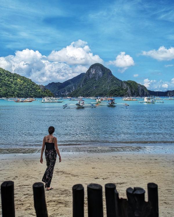 Plage d'El Nido, Palawan, Philippines