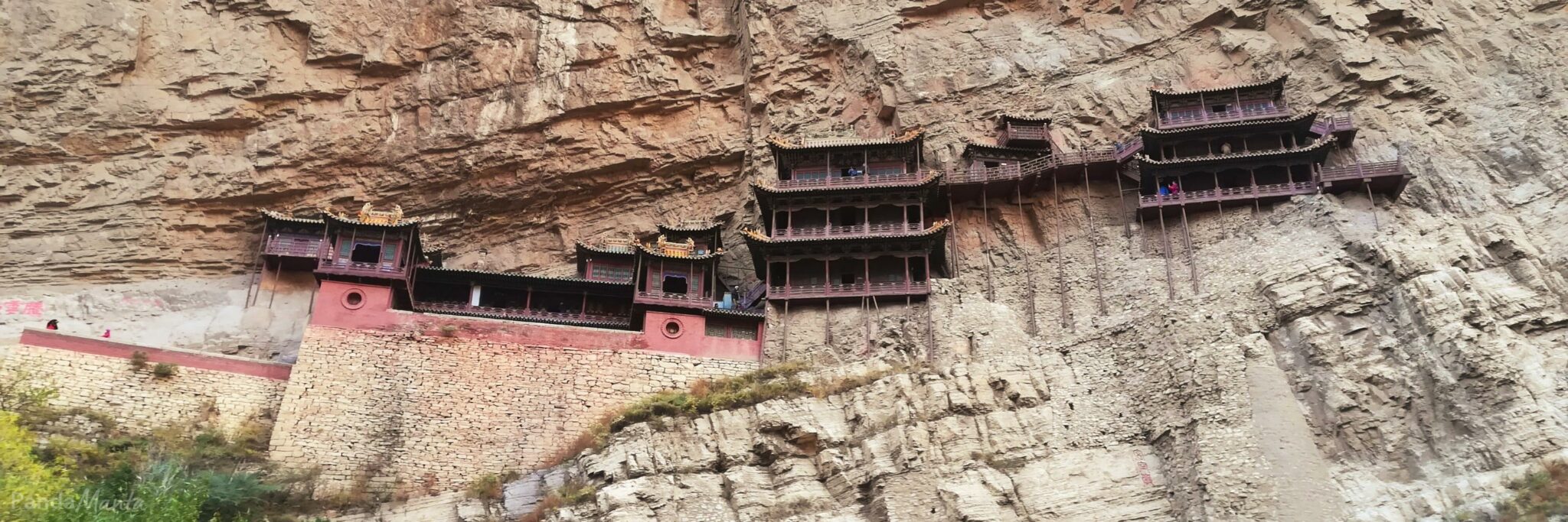 Temple suspendu de Datong en Chine