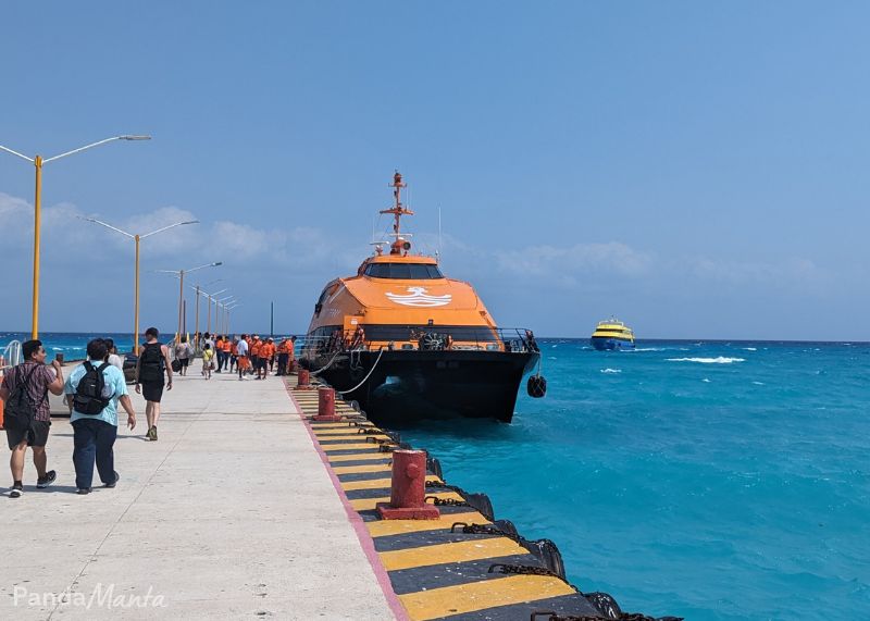 Ferry de Playa del Carmen à Isla Cozumel - Comment venir à Isla Cozumel ?