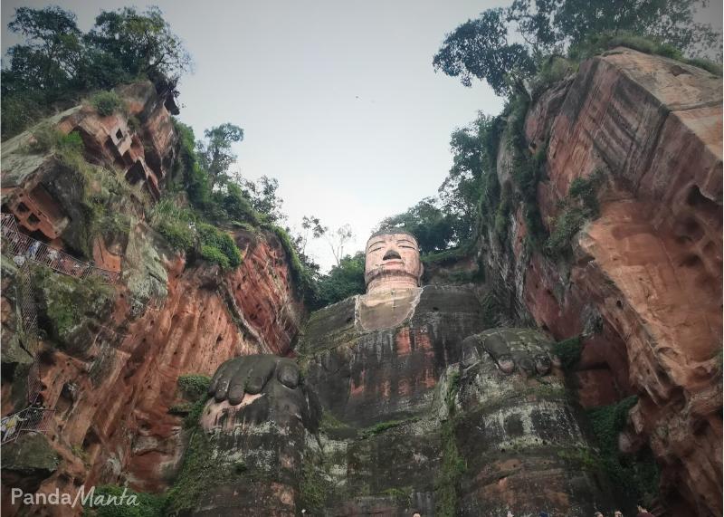 Bouddha géant de Leshan en Chine