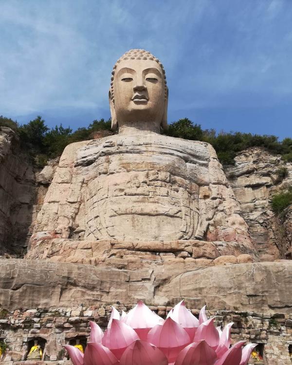 Bouddha géant de Mengshan en Chine