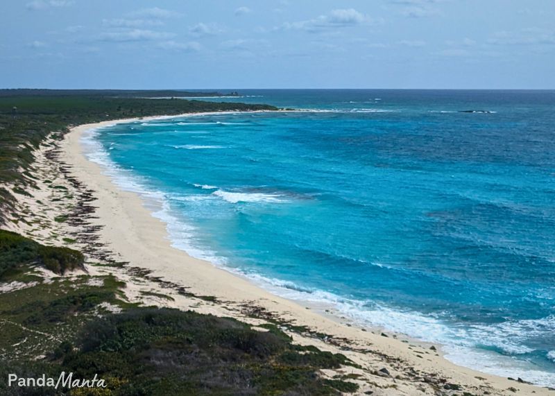 Plage du parc Punta Sur à Isla Cozumel