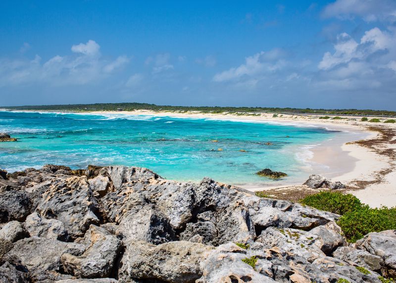 Plage El Cielo à Isla Cozumel