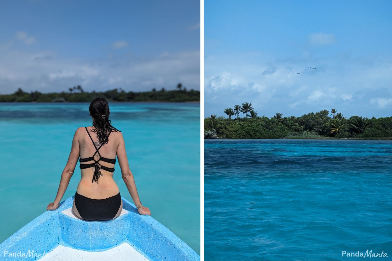 Las Piscinas dans la réserve de Sian Ka'an