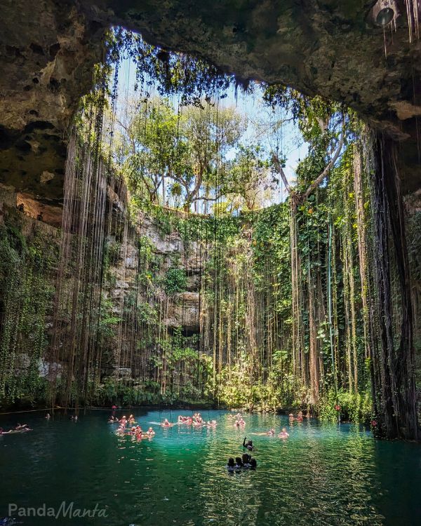 Cenote Ik Kil au Mexique