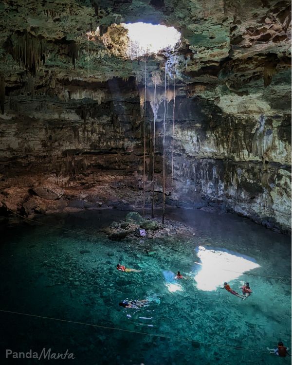 Cenote Samula - Itinéraire Mexique - PandaManta - Blog voyage