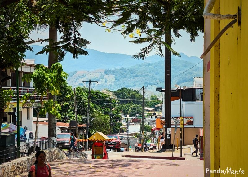 Quartier animé de Palenque