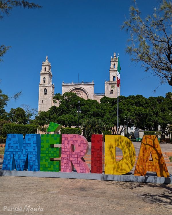 Ville de Mérida dans le Yucatan au Mexique