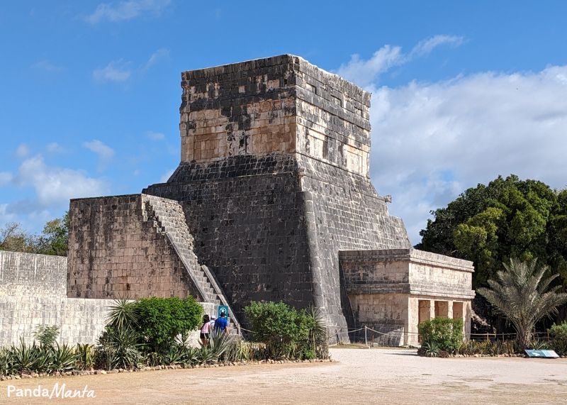 Temple du Jaguar à Chichen Itza au Mexique