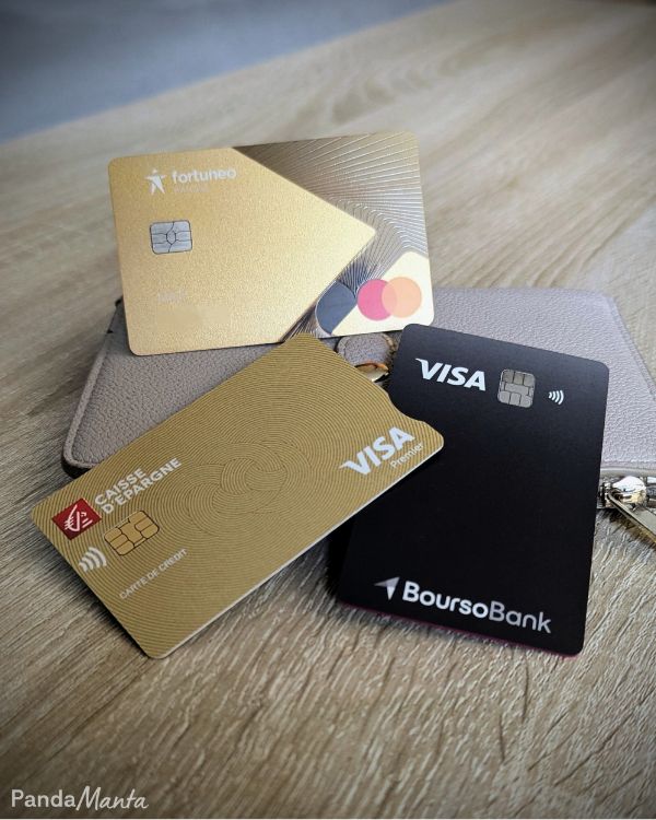 Nos choix de cartes bancaires - PandaManta - Blog voyage