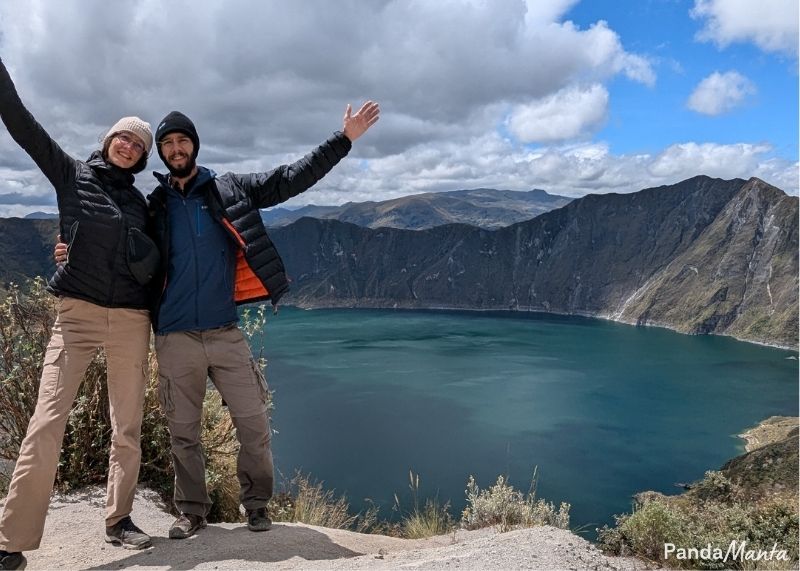 Lagune de Quilotoa en Equateur - PandaManta - Blog voyage