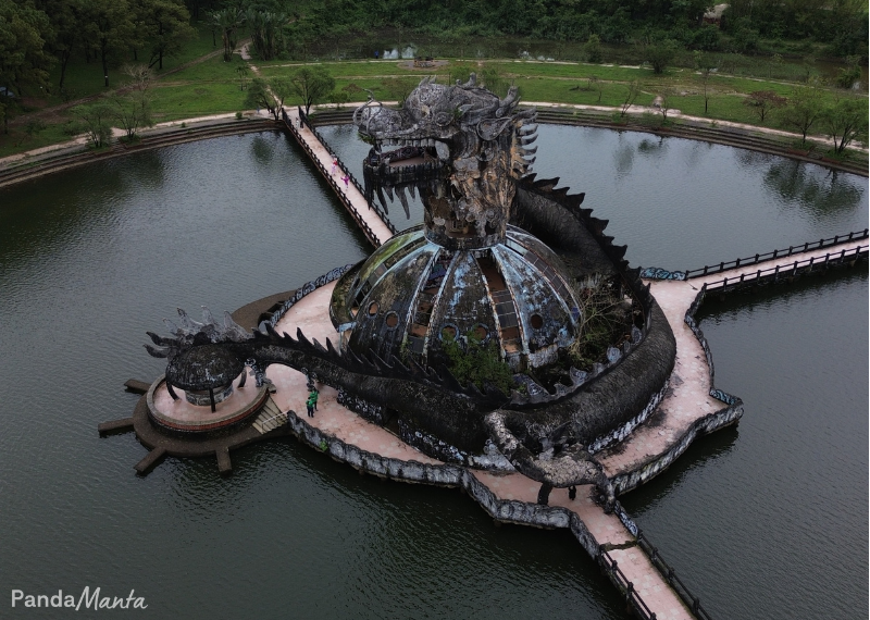 Parc aquatique abandonné à Hué - PandaManta - Blog voyage