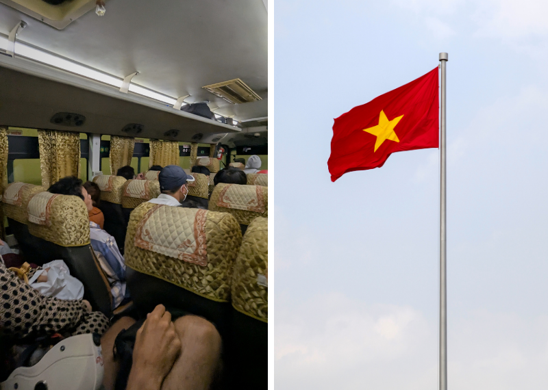 Passage de forntière Laos - Vietnam - PandaManta - Blog voyage