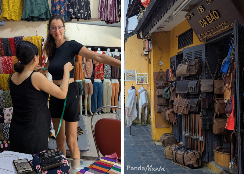Fabrication sur-mesure à Hoi An - PandaManta - Blog voyage