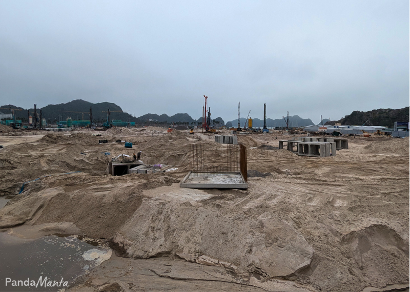 Travaux à Cat Ba - PandaManta - Blog voyage