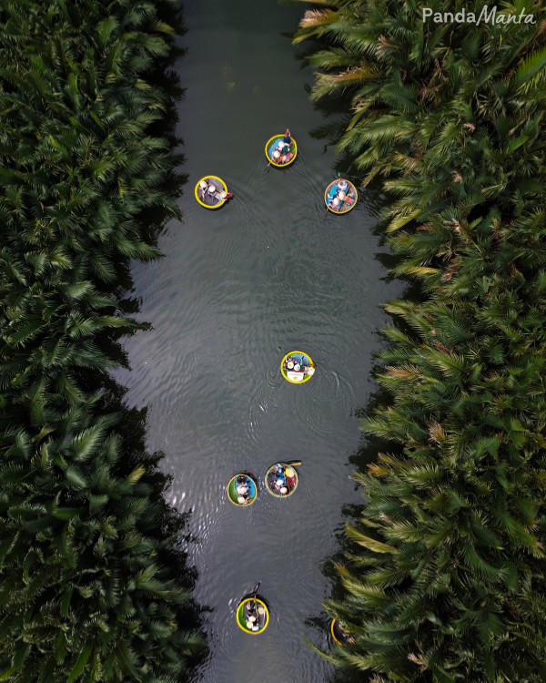 Faire un tour en basket boat à Hoi An - PandaManta - Blog voyage